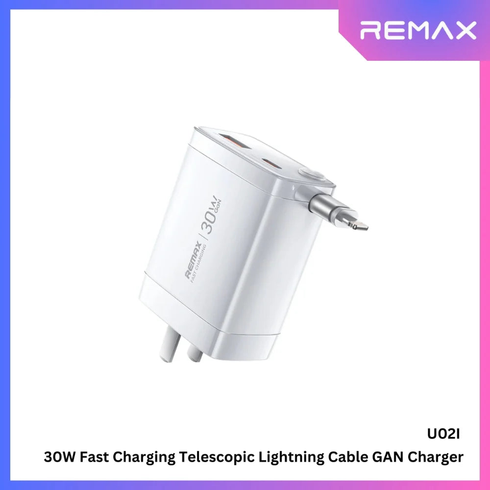 راس شحن REMAX U02 IPHONE