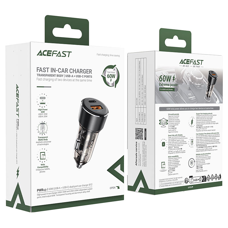 راس شحن سيارة ACEFAST B12