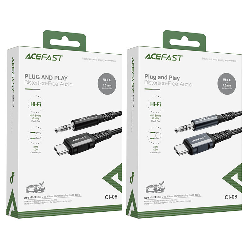 كيبل اواكس ACEFAST C1-08