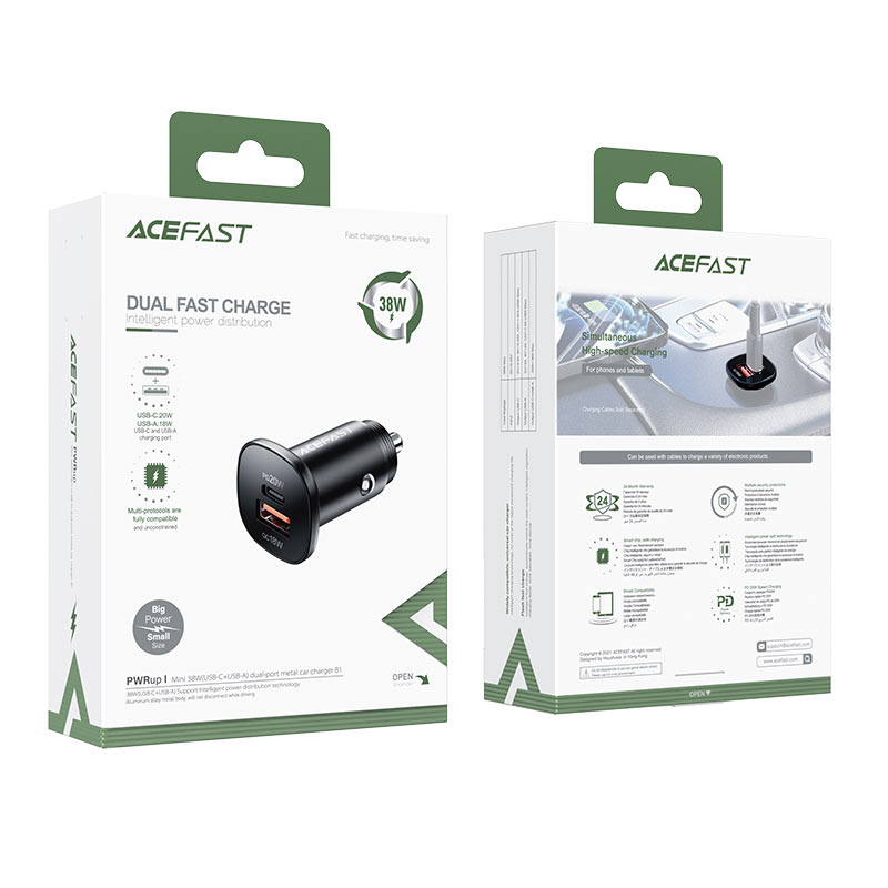 راس شحن سيارة ACEFAST B1 MINI