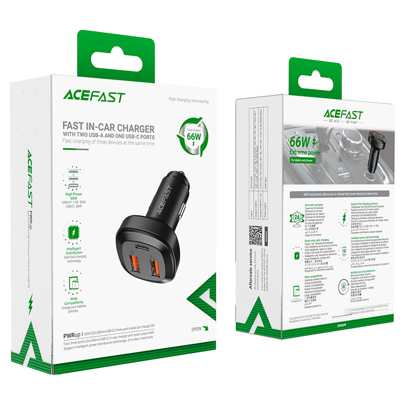 راس شحن سيارة ACEFAST B9