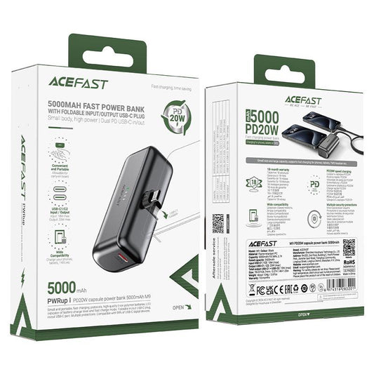 شاحن سفري ACEFAST M9 5000